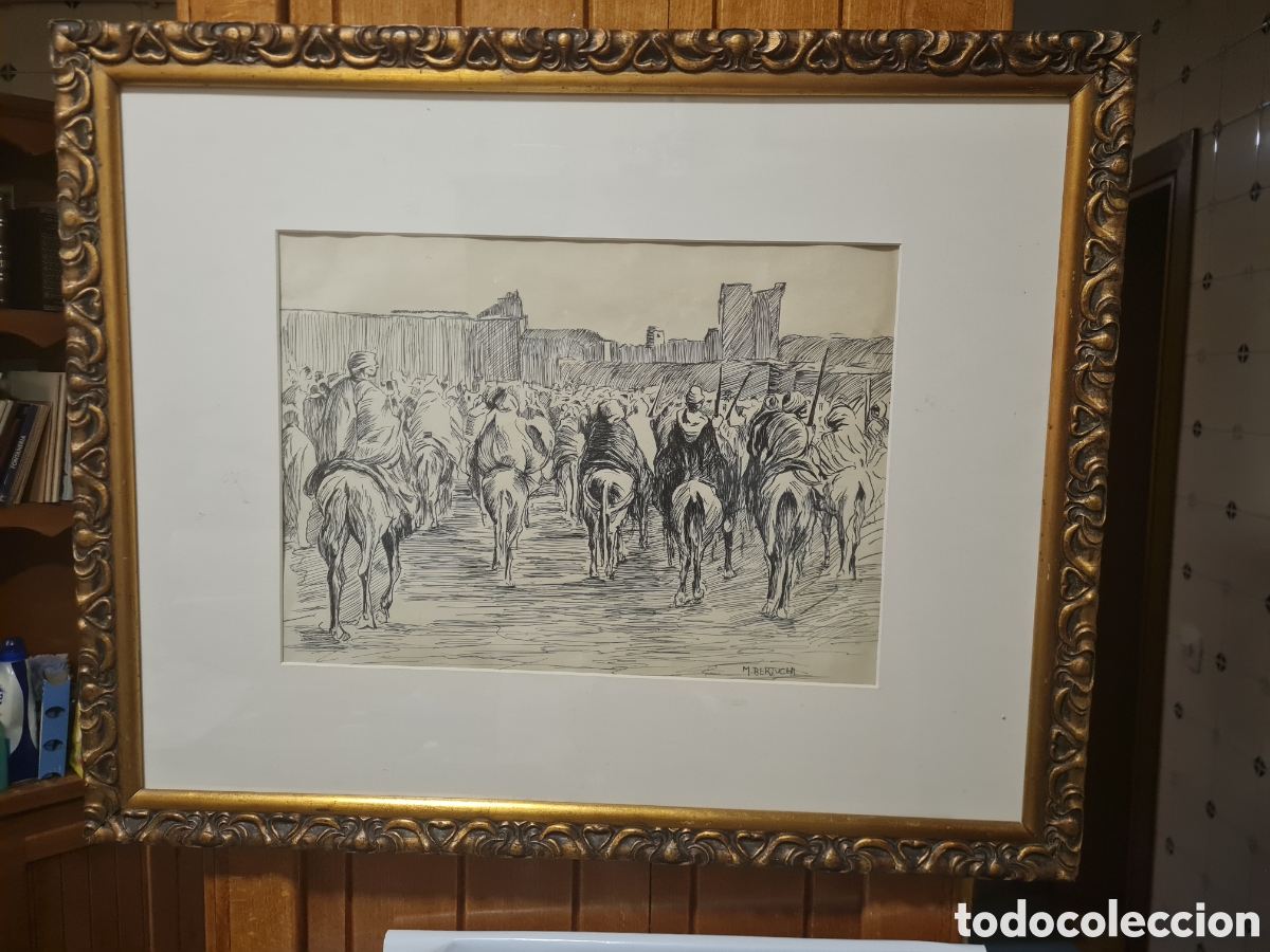 Arte: CUADRO DE MARIANO BERTUCHI - Foto 1
