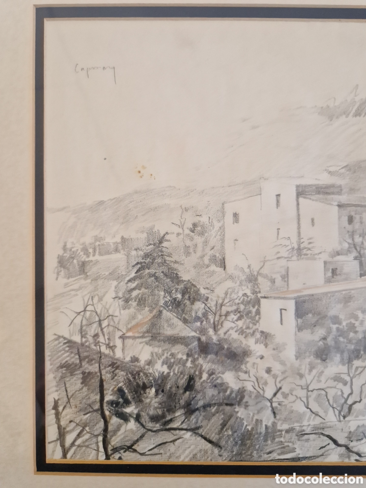Arte: Cuadro dibujo Ramon Capmany - Foto 2
