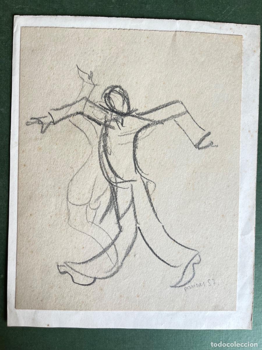 Art: DIBUJO DE JORDI PAUSAS 1957.