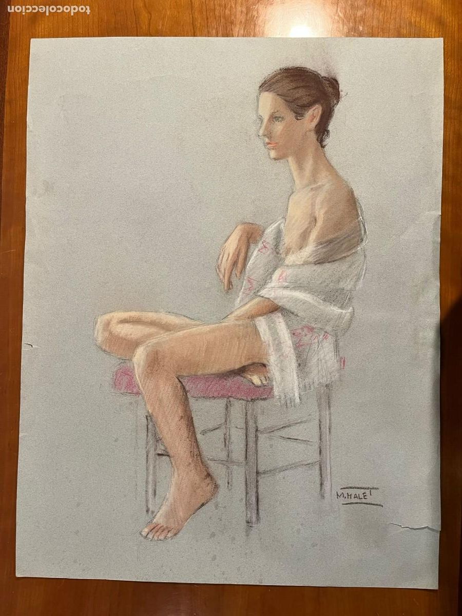 Arte: Pastel sobre papel - Foto 1