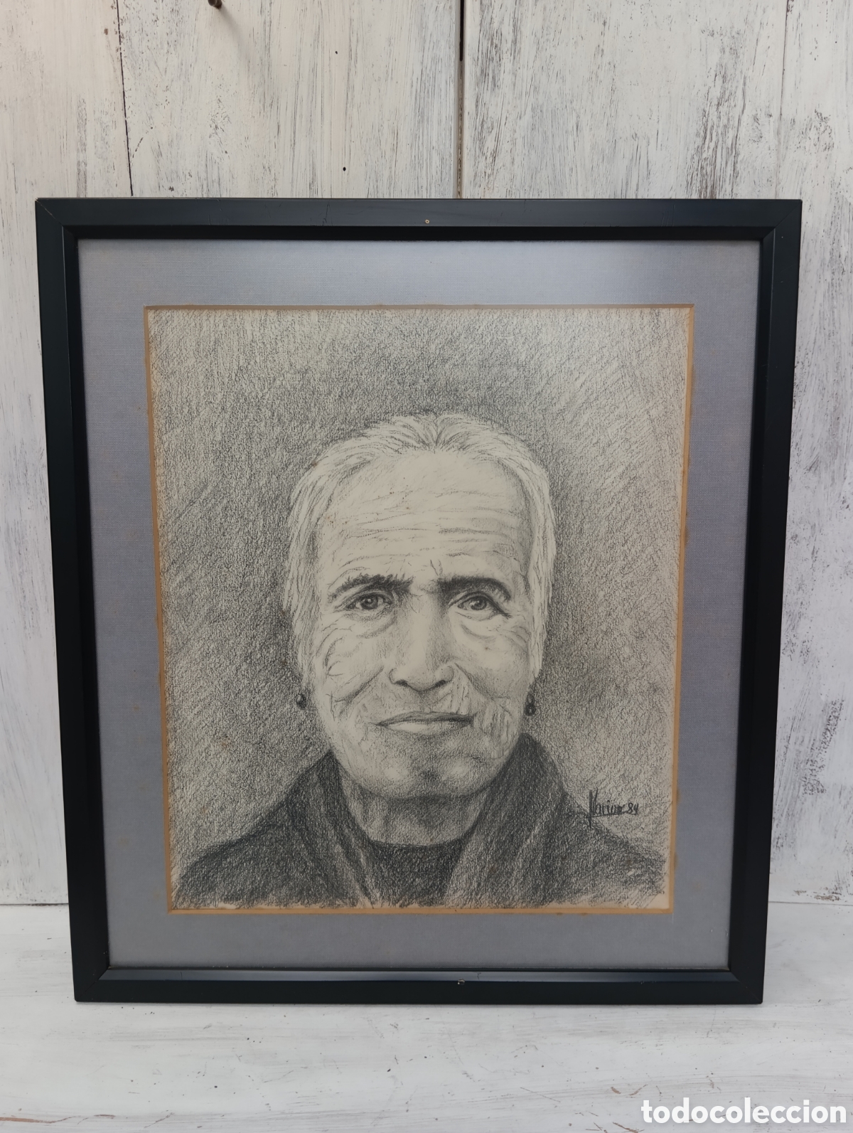 Art: RETRATO CARBONCILLO O L&Aacute;PIZ SE&Ntilde;ORA MAYOR.