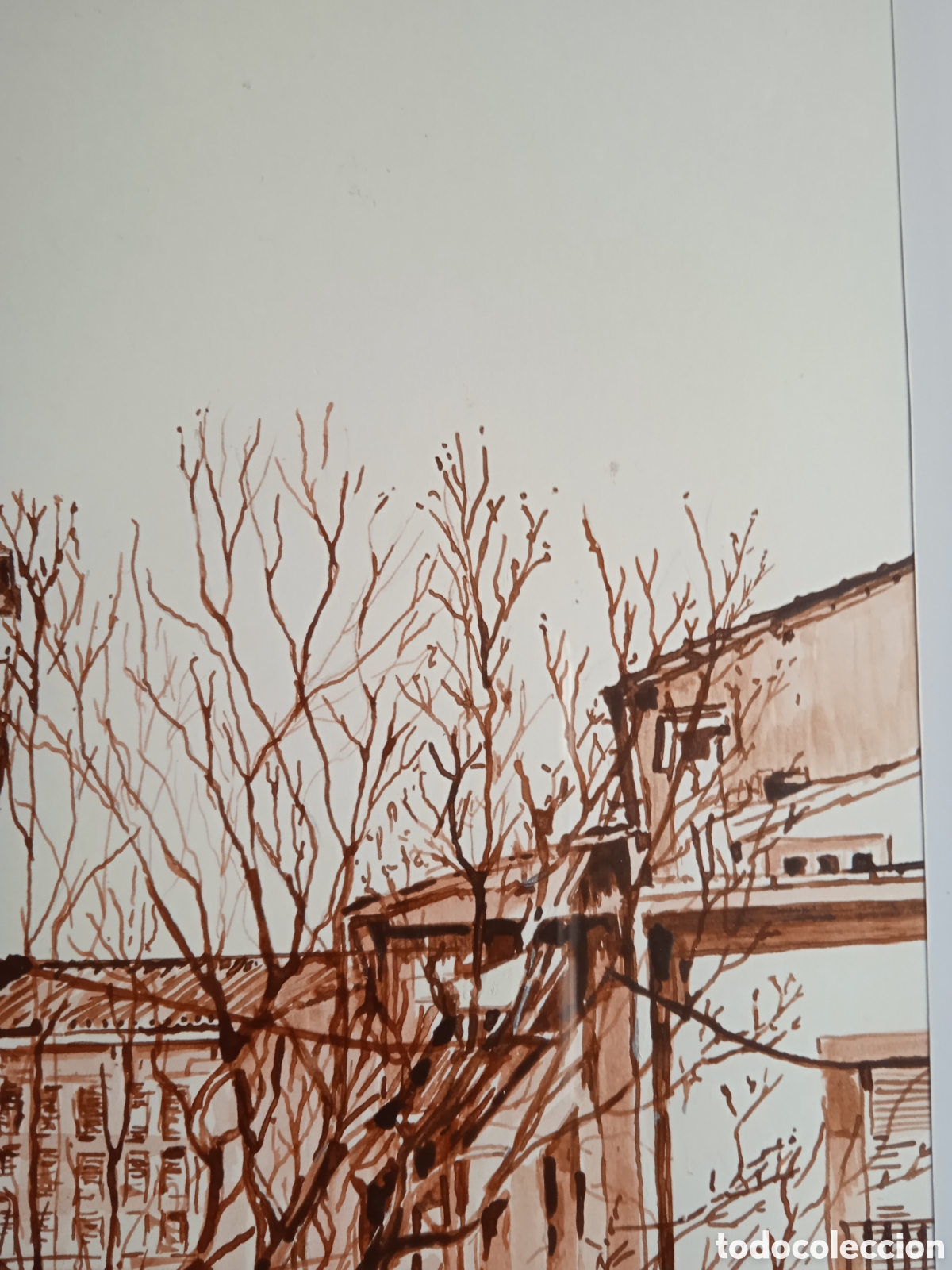 Arte: Dibujo a tinta Monforte de Lemos - Foto 4
