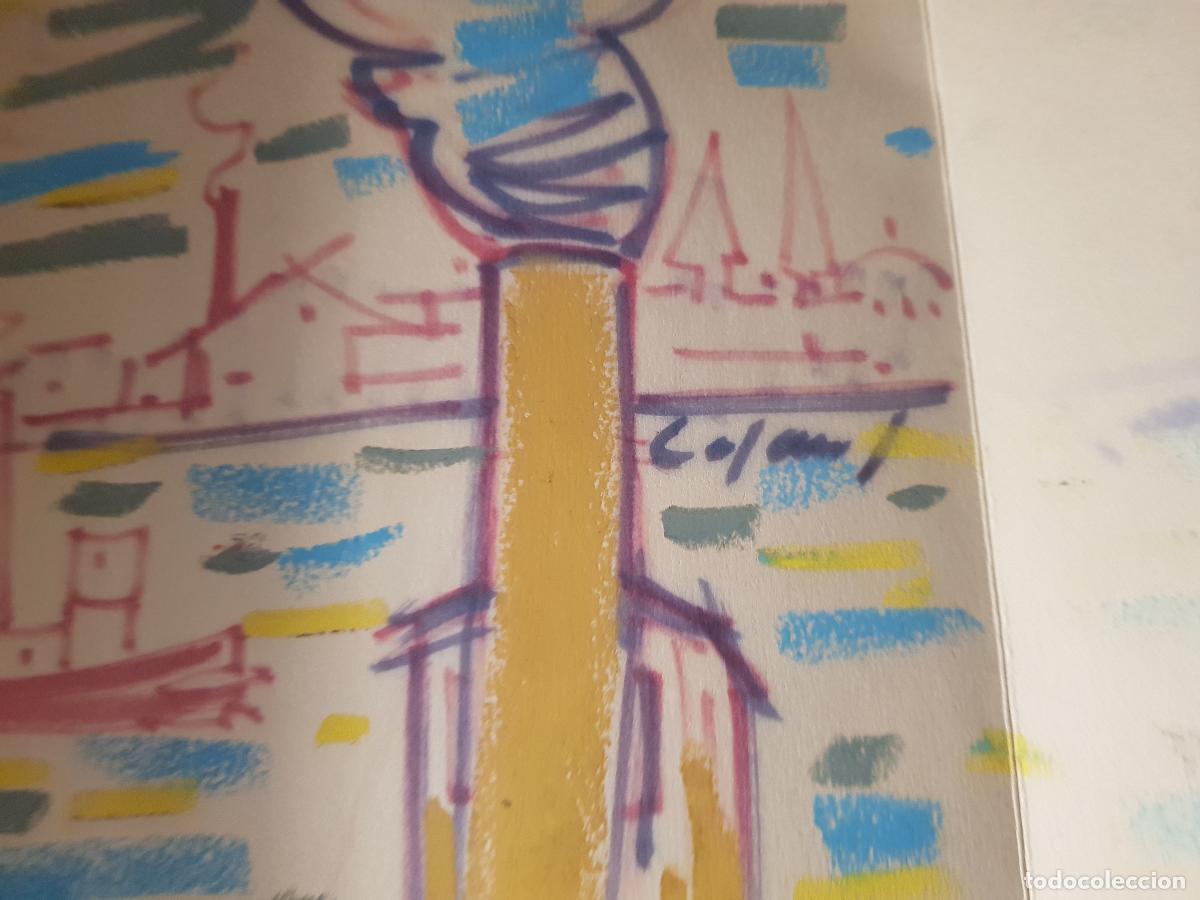 Kunst: casaus-JESUS CASAUS MECHO-1926-1996 (BARCELONA) 40X30 CM