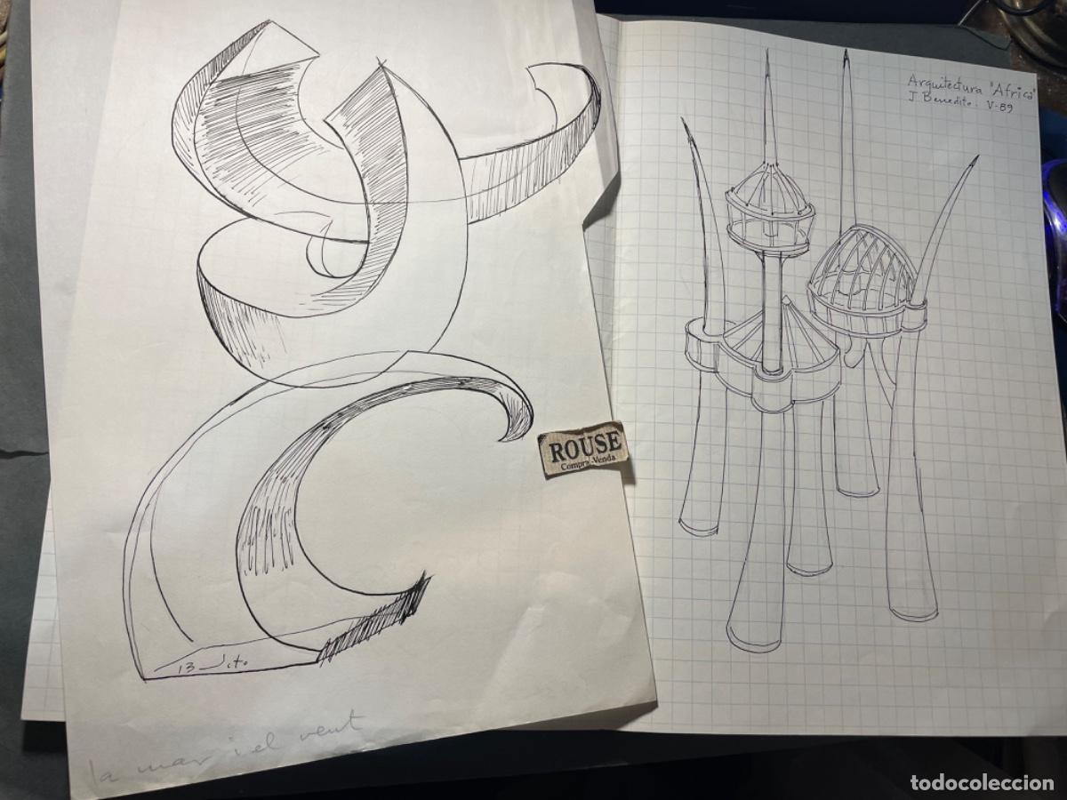 Art: VANGUARDIAS VALENCIANAS -JOSE MARCELO BENEDITO DIBUJOS PERTENECIO GRUPO ''Z'' LUEGO GRUPO