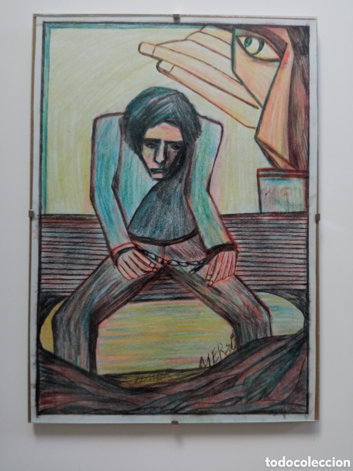 Arte: L&aacute;mina bol&iacute;grafo papel