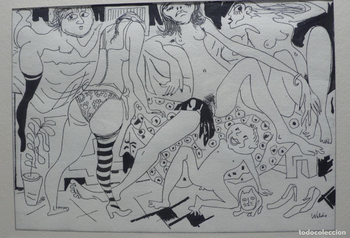 Arte: DIBUJO ORIGINAL TINTA - Foto 2