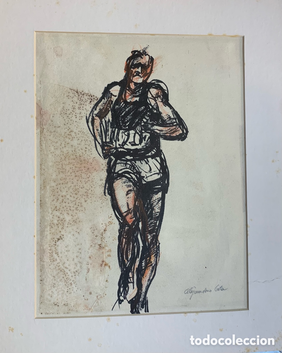 Arte: Dibujo corredor. Alejandro Costa - Foto 1