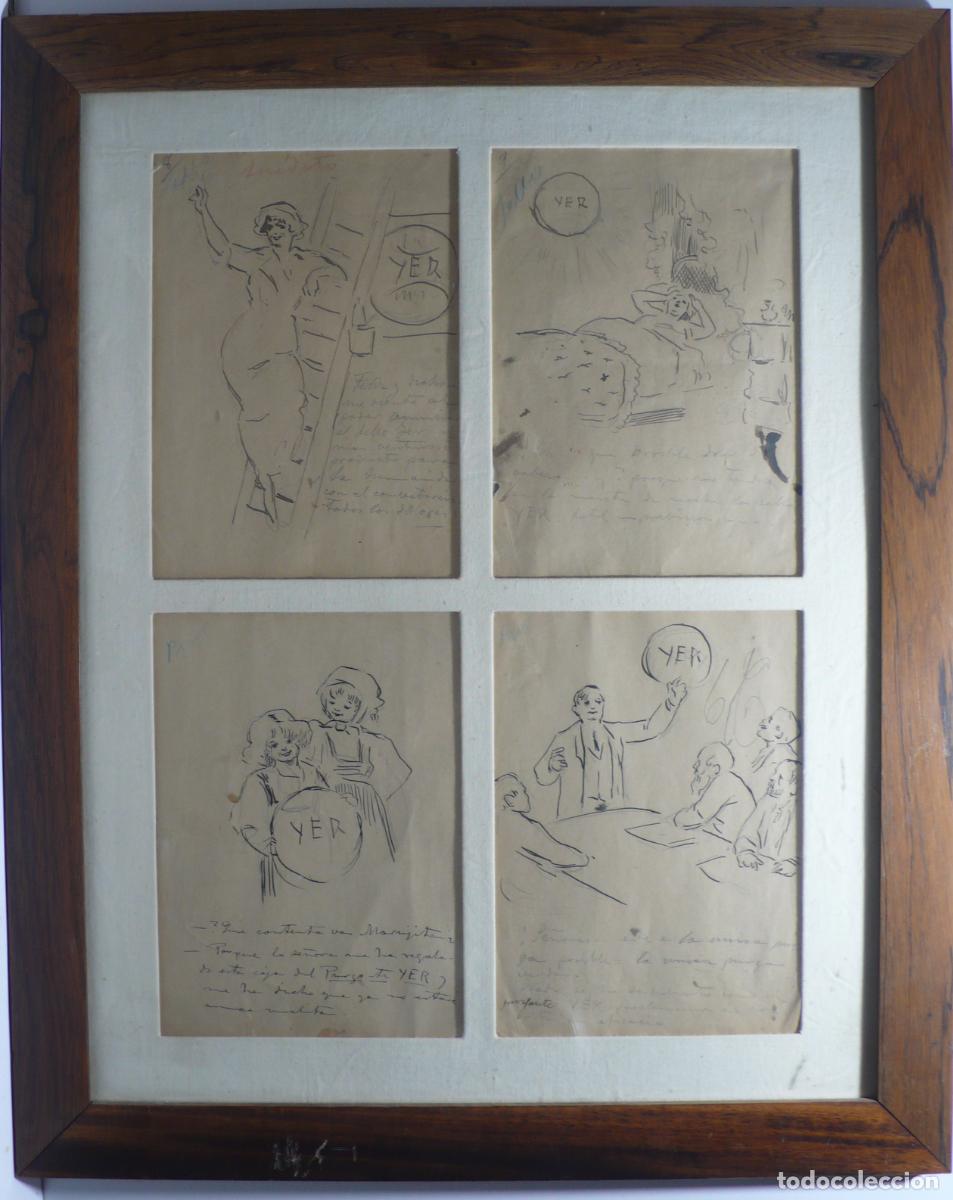 Arte: DIBUJOS A TINTA ORIGINAL - Foto 1