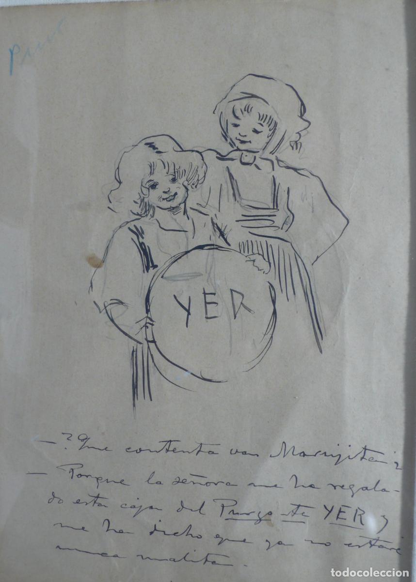 Arte: DIBUJOS A TINTA ORIGINAL - Foto 5