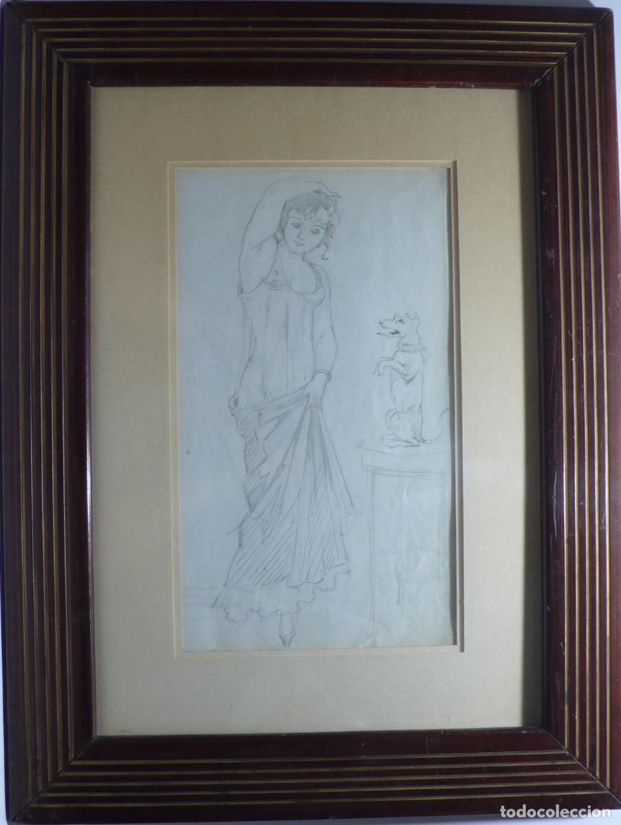 Arte: DIBUJO A LAPICERO ORIGINAL - Foto 1