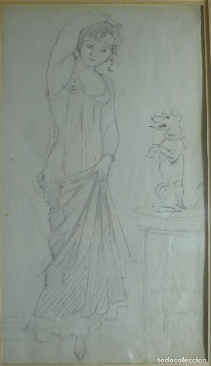 Arte: DIBUJO A LAPICERO ORIGINAL - Foto 2