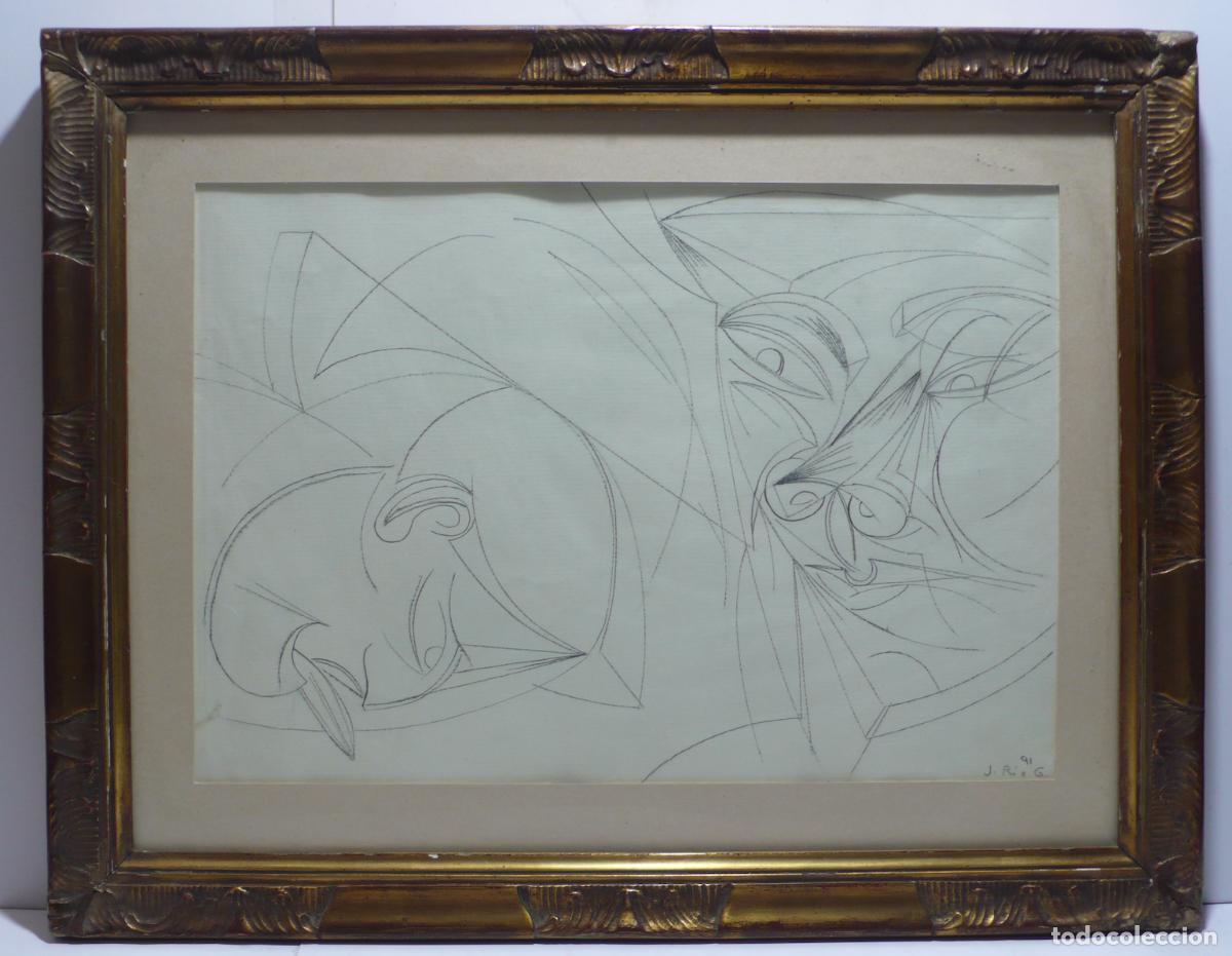 Arte: DIBUJO ABSTRACTO A LAPICERO - Foto 1