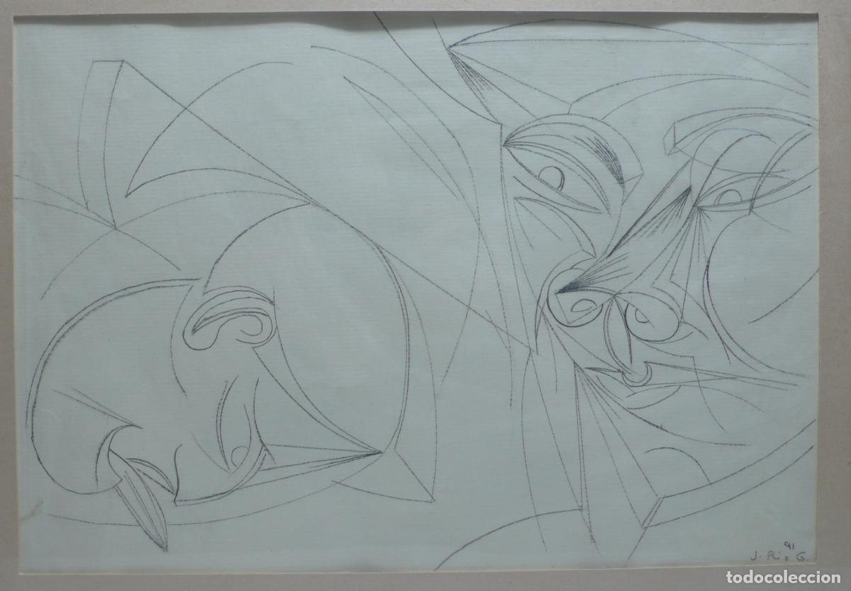 Arte: DIBUJO ABSTRACTO A LAPICERO - Foto 2