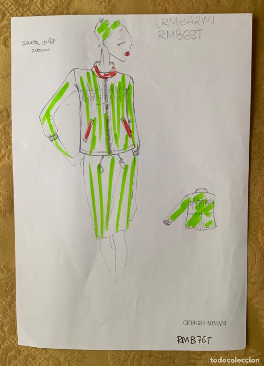Arte: BOCETO DE MODA, GIORGIO ARMANI - Foto 1