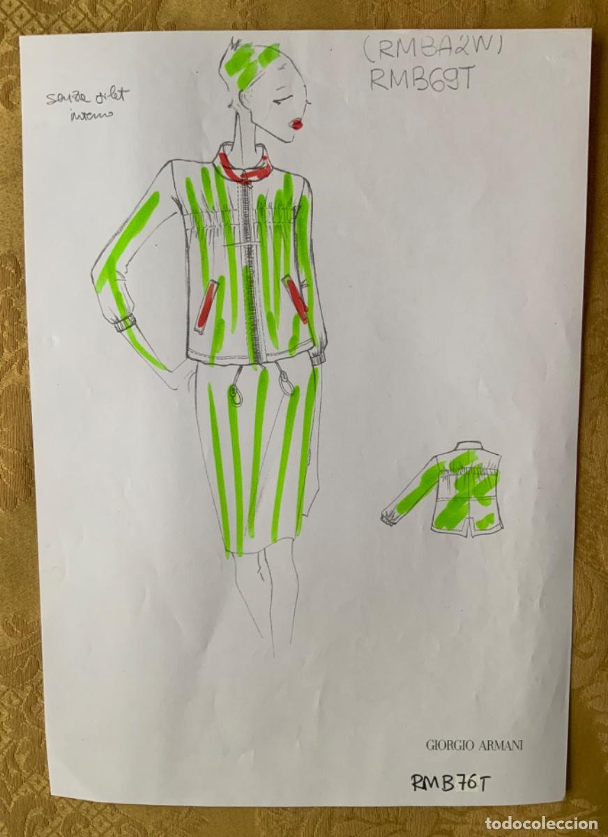 Arte: BOCETO DE MODA, GIORGIO ARMANI - Foto 2