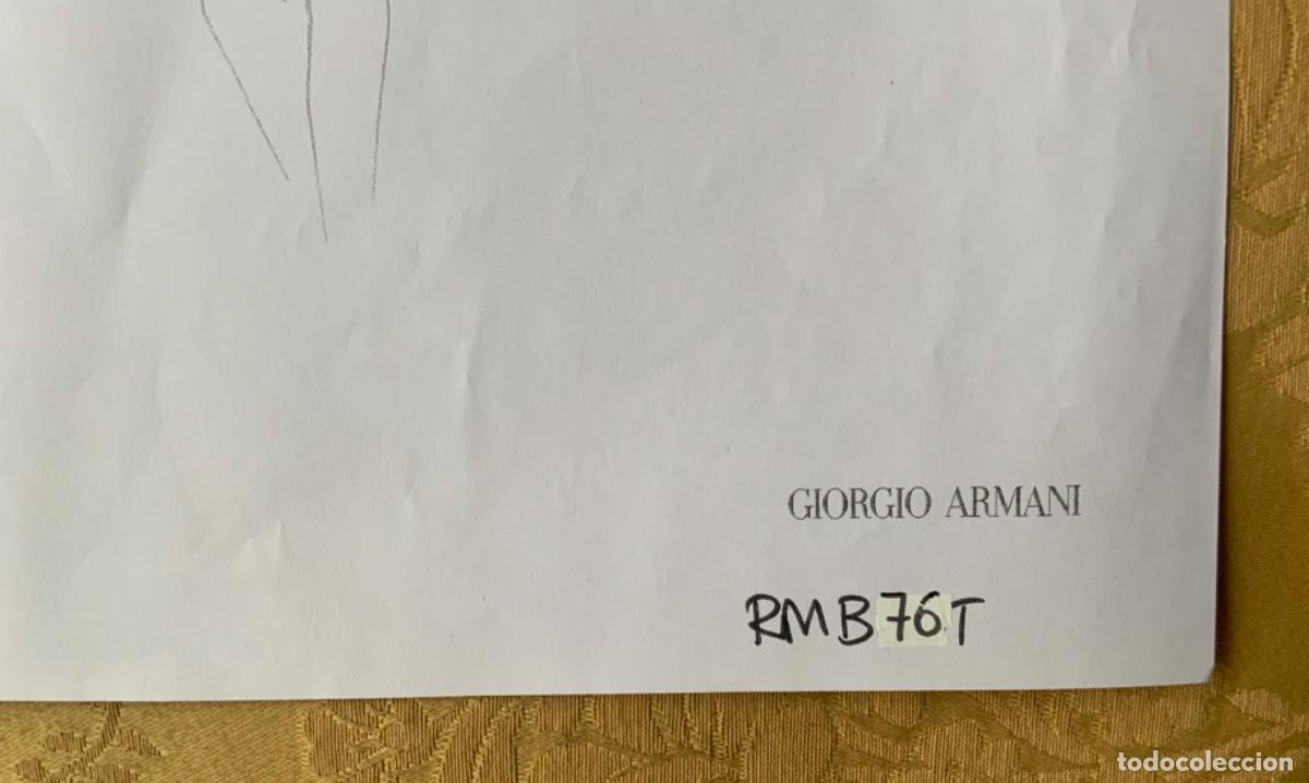 Arte: BOCETO DE MODA, GIORGIO ARMANI - Foto 4