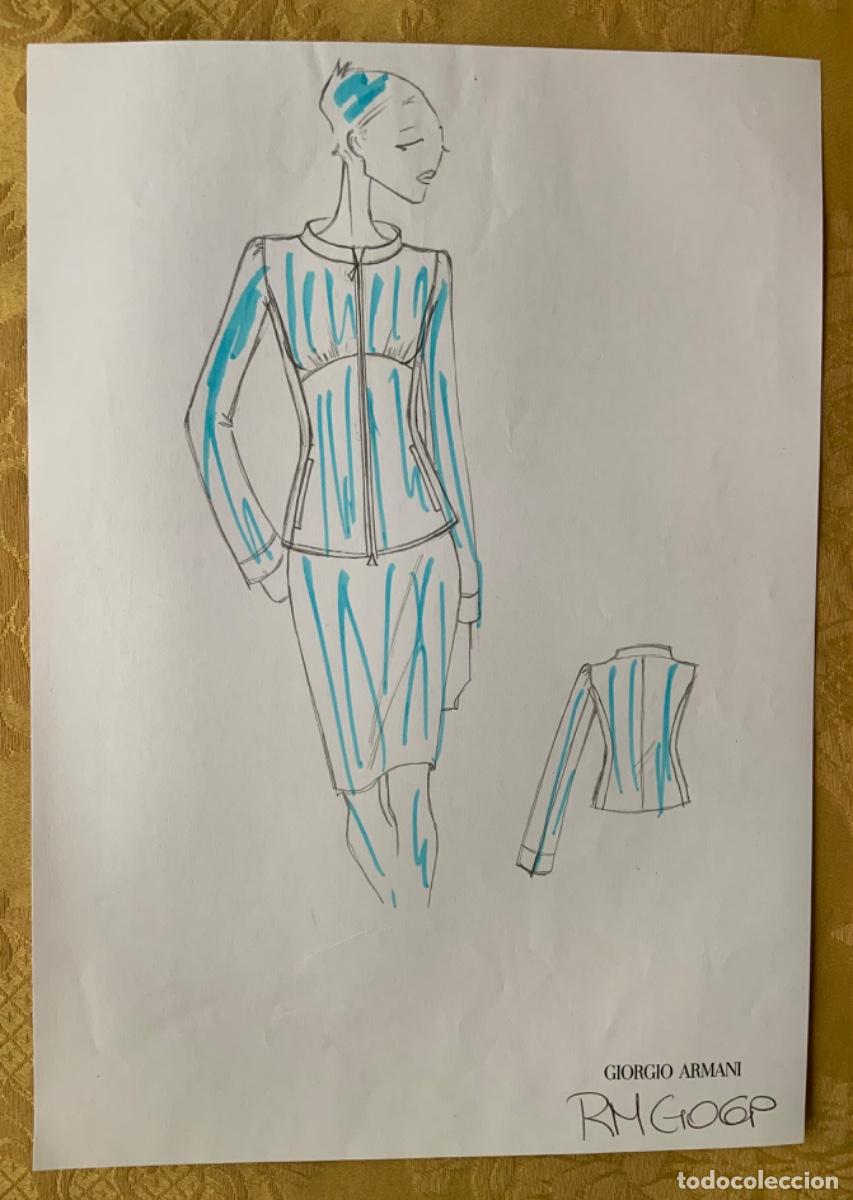 Arte: BOCETO DE MODA, GIORGIO ARMANI - Foto 1