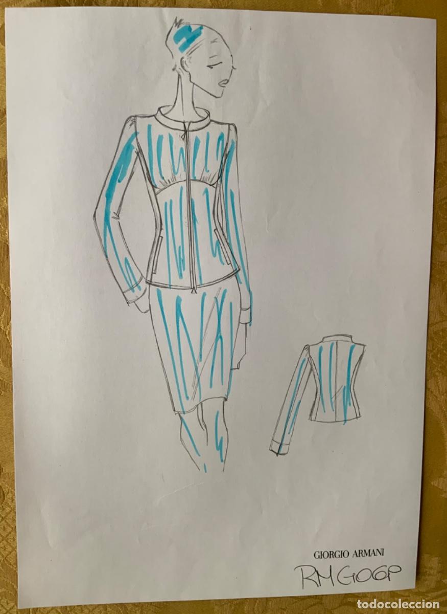 Arte: BOCETO DE MODA, GIORGIO ARMANI - Foto 2