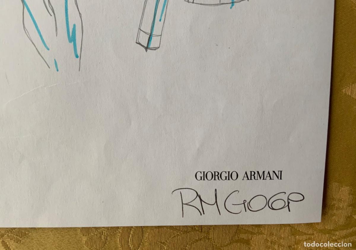Arte: BOCETO DE MODA, GIORGIO ARMANI - Foto 3