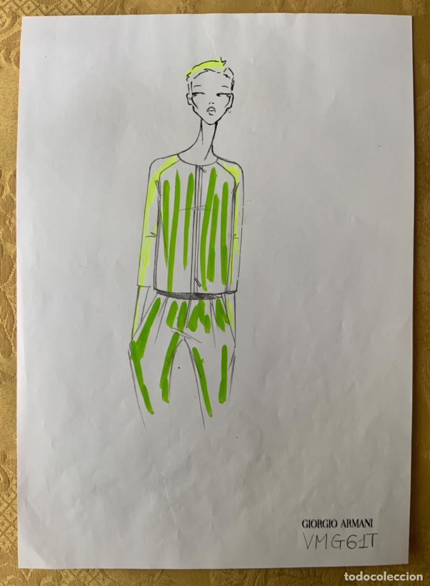 Arte: BOCETO DE MODA, GIORGIO ARMANI - Foto 1