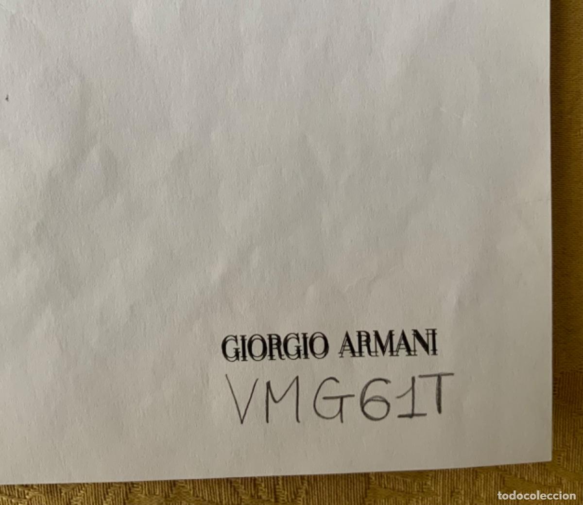 Arte: BOCETO DE MODA, GIORGIO ARMANI - Foto 3