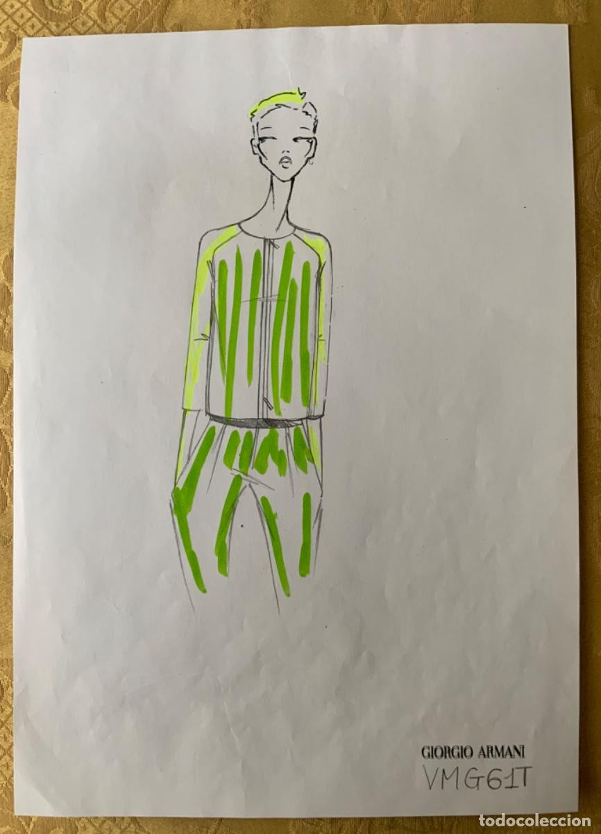 Arte: BOCETO DE MODA, GIORGIO ARMANI - Foto 4
