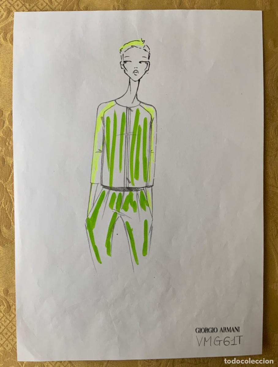 Arte: BOCETO DE MODA, GIORGIO ARMANI - Foto 5