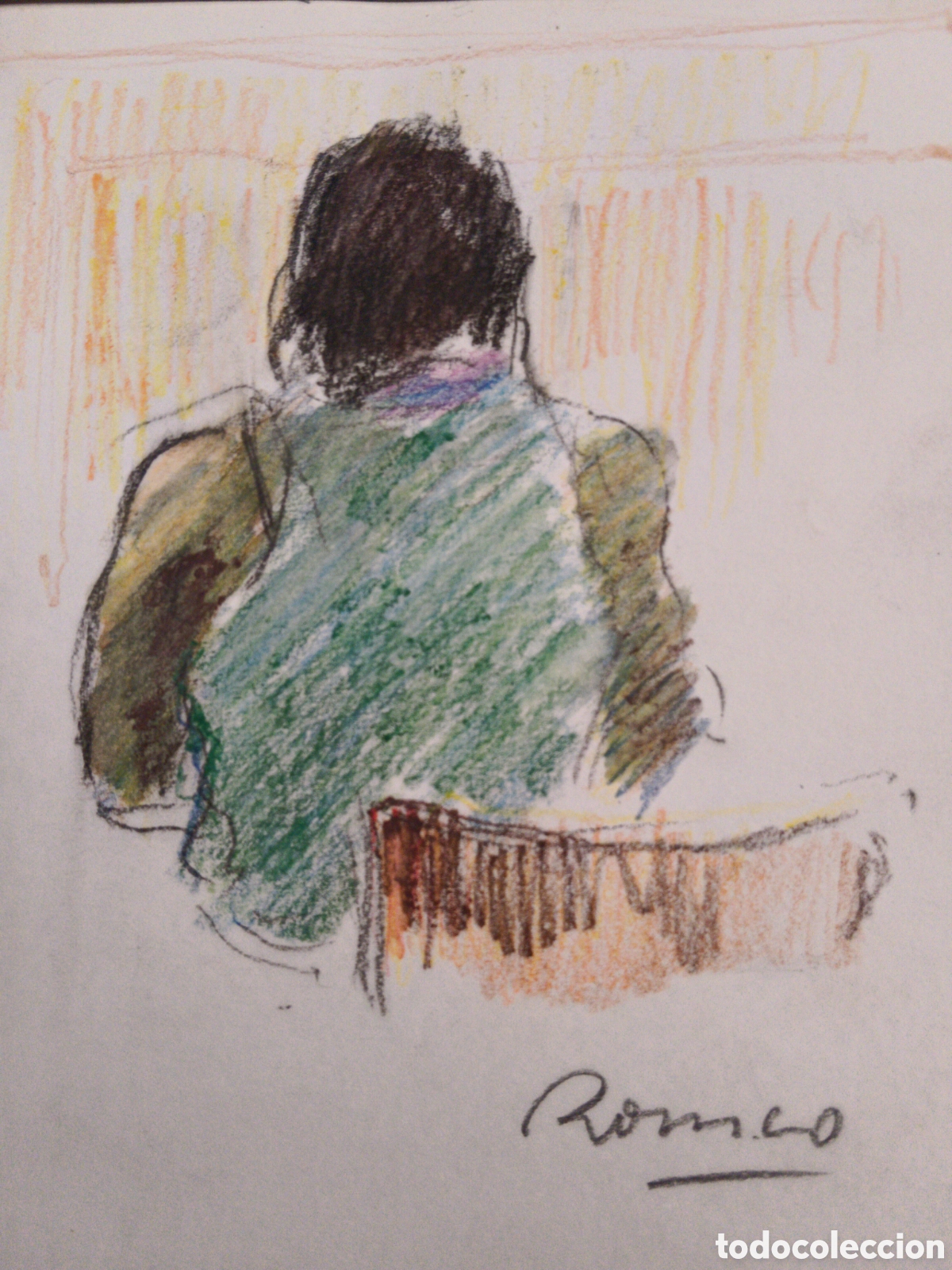 Art: Dionis Romeo 1940, dibujo sobre papel