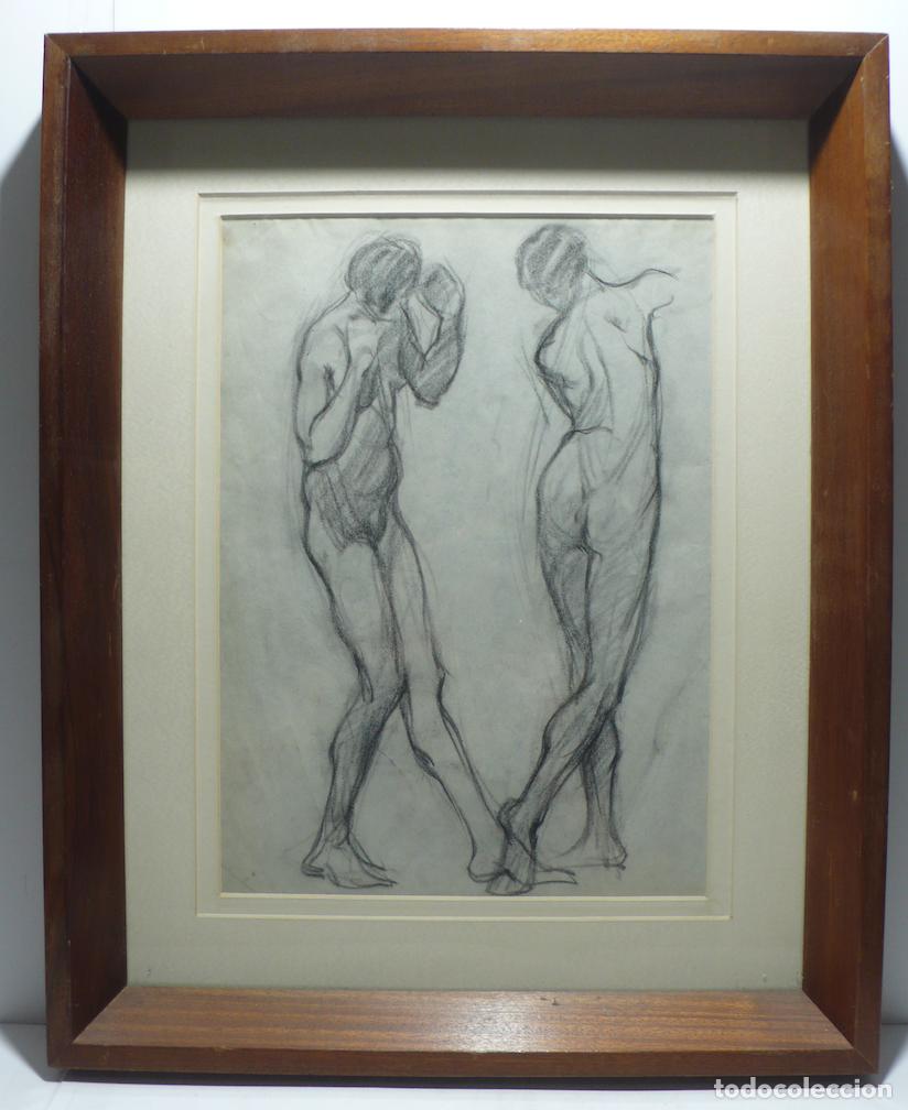 Arte: DIBUJO A LAPICERO DESNUDO - Foto 1