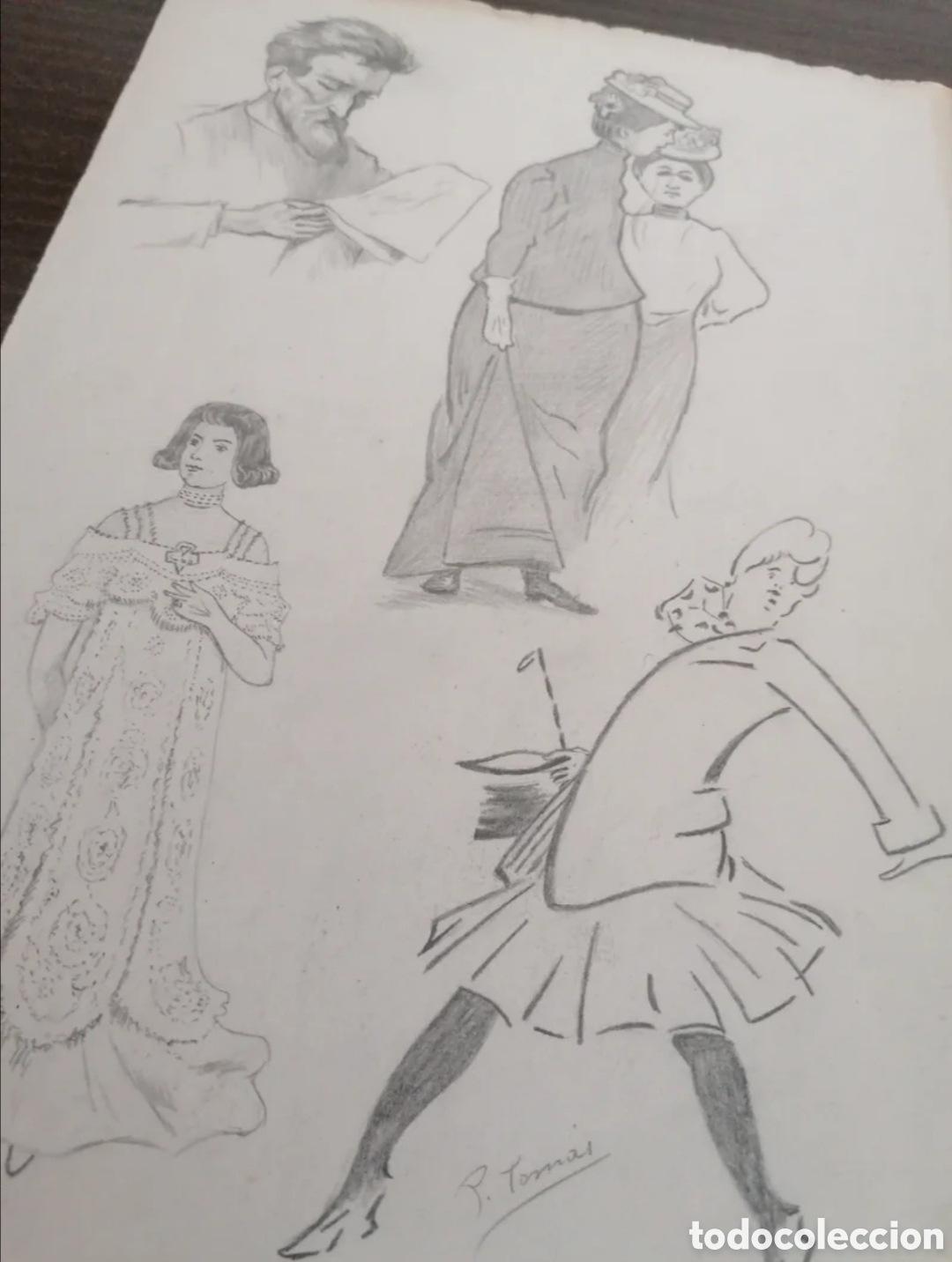 Arte: Dibujo original de P. Tom&aacute;s - Foto 3