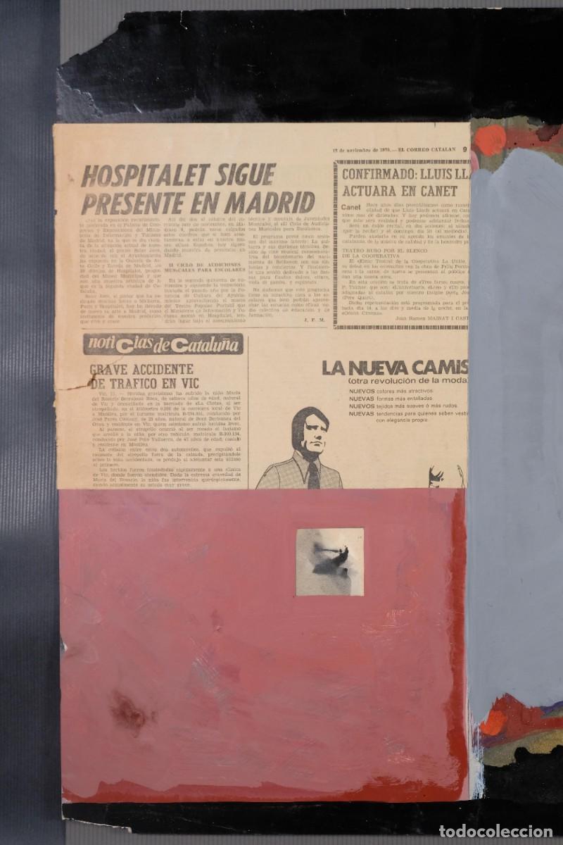 Arte: T&eacute;cnica mixta sobre papel composici&oacute;n - Foto 2