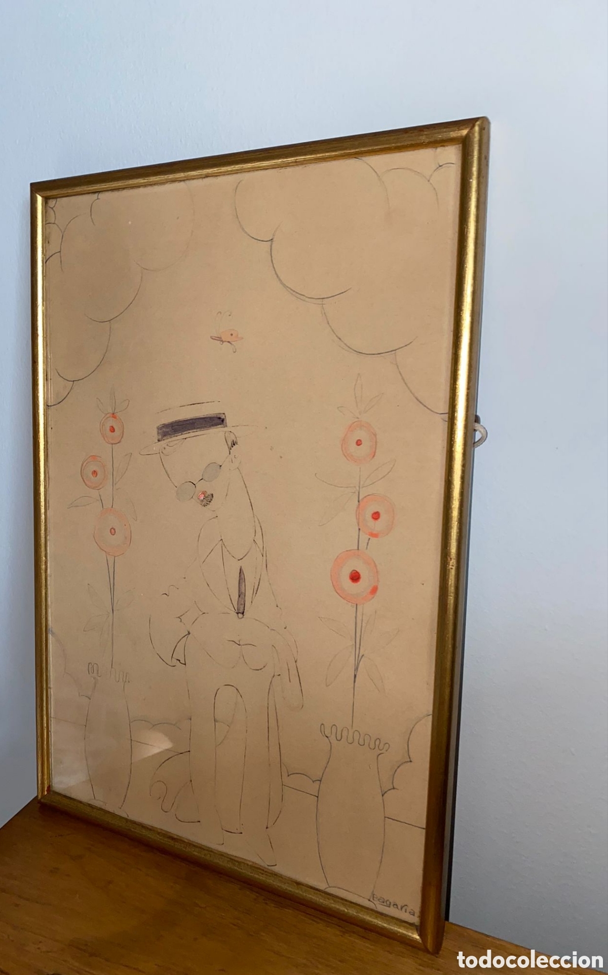 Arte: Dibujo original Luis Bagaria - Foto 1