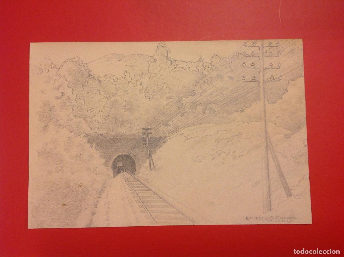 Arte: Ernesto Guti&eacute;rrez. El t&uacute;nel del tren - Foto 1