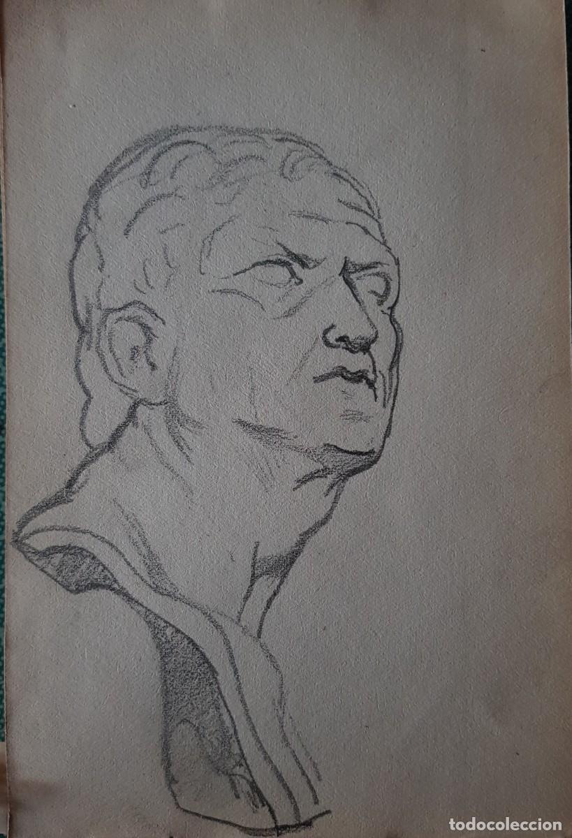 Arte: Dos dibujos a l&aacute;piz S XIX - Foto 1