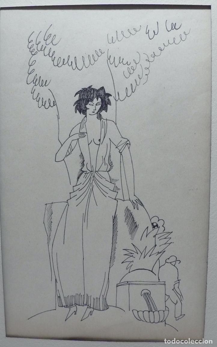 Arte: DIBUJO ORIGINAL A TINTA - Foto 2