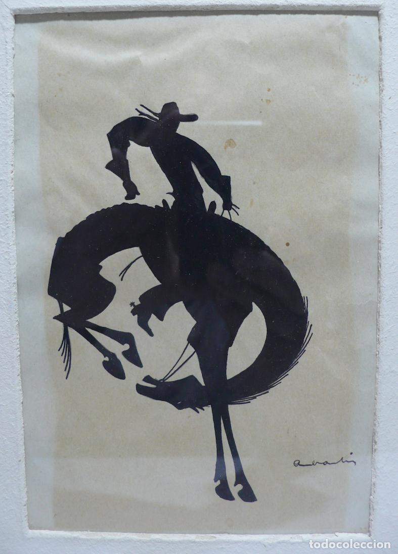 Arte: DIBUJO ORIGINAL TINTA - Foto 2