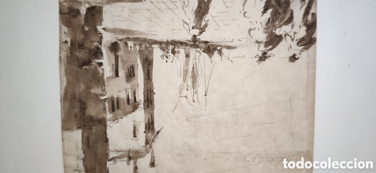 Arte: Dibujo Francesco guardi - Foto 7