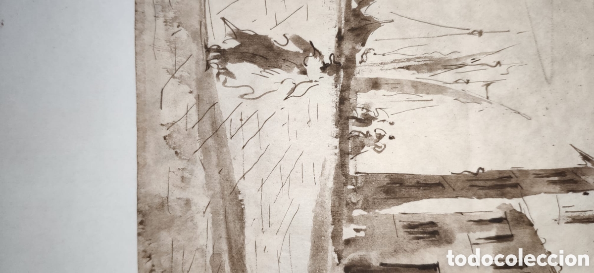 Arte: Dibujo Francesco guardi - Foto 11