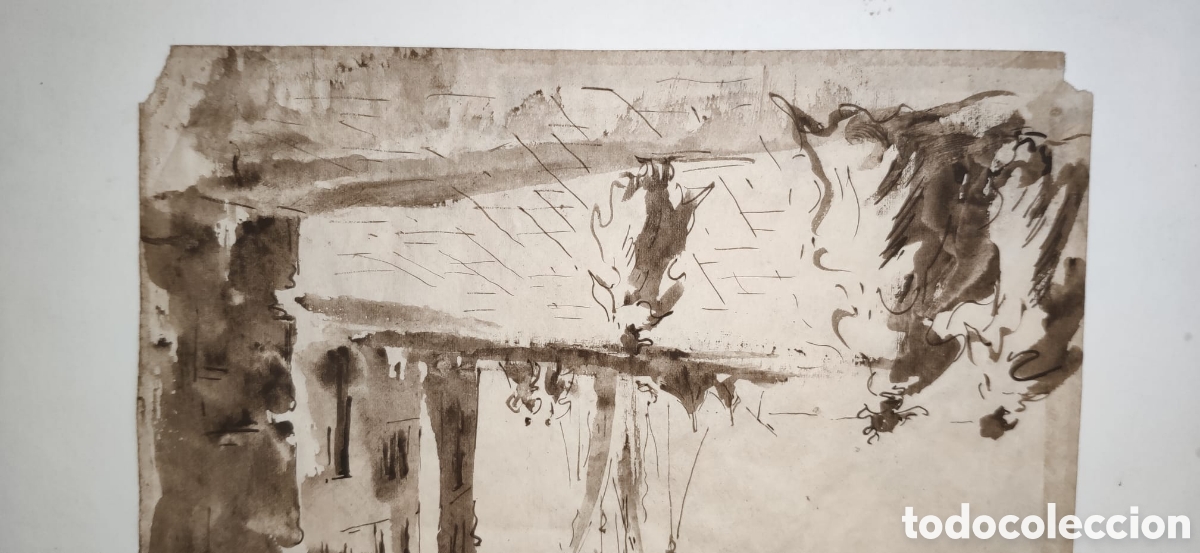Arte: Dibujo Francesco guardi - Foto 12