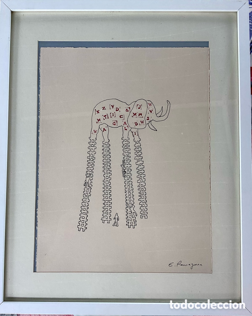 Arte: Eduardo Romaguera original - Foto 1