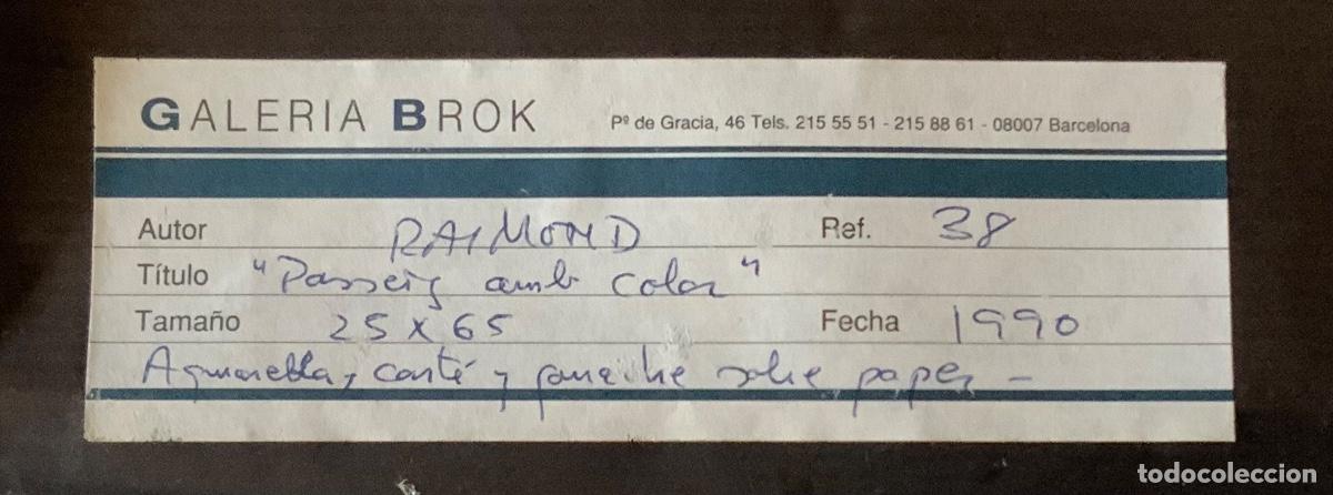 Arte: RAIMOND VAYREDA (T&eacute;cnica mixta) - Foto 6