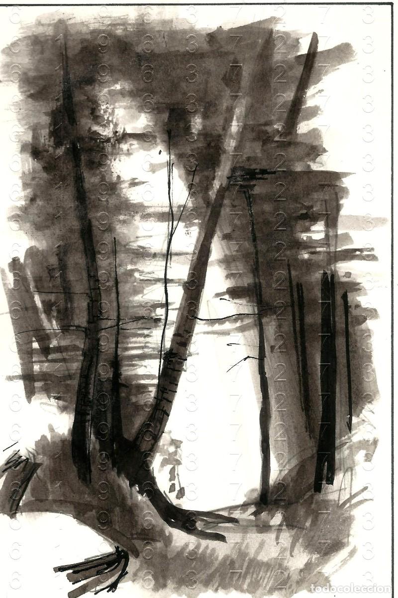 Art: GOUFFRE D'ENFER PRIS DE LUCHON DIBUJO T&Eacute;CNICA MIXTA 28X21 (LA HOJA) LM22