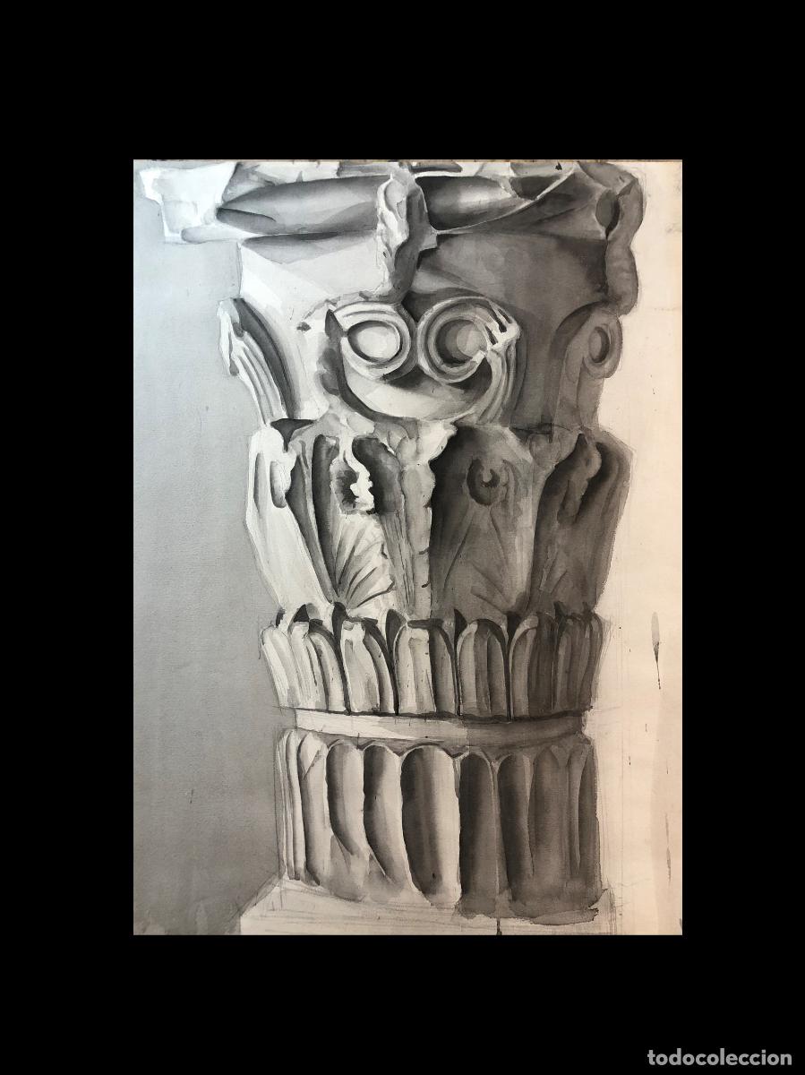 Arte: pareja de plumillas arquitectonicas - Foto 1
