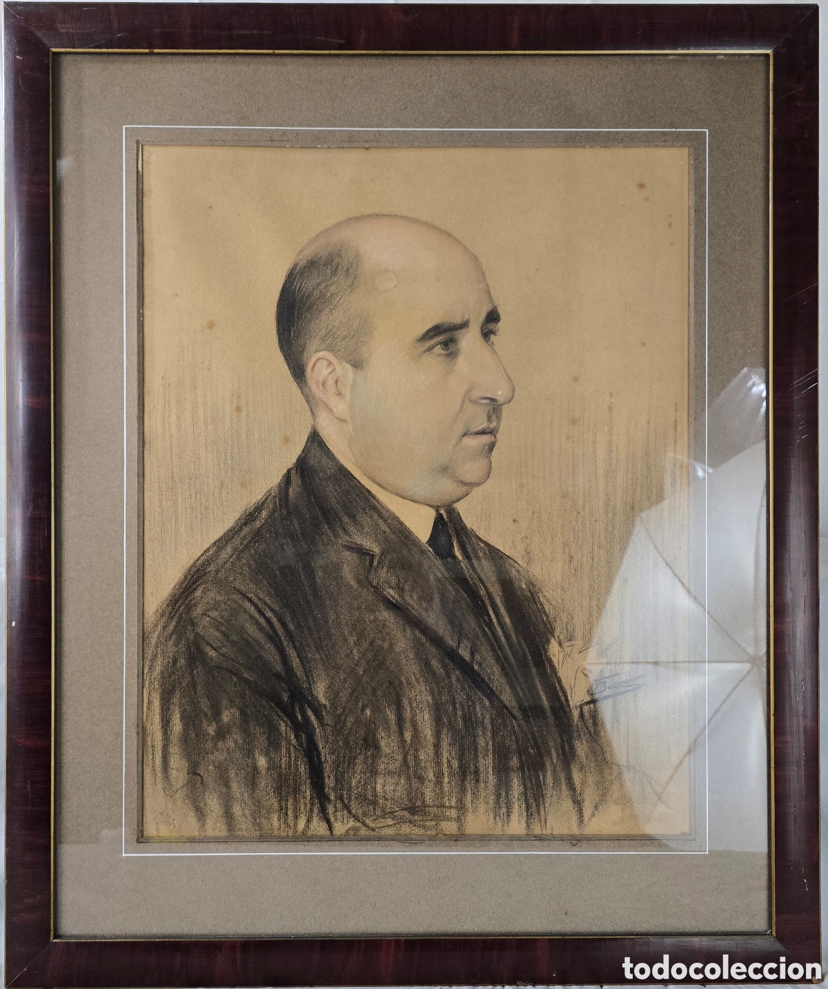 Arte: Retrato circulo Ramon Casas - Foto 2