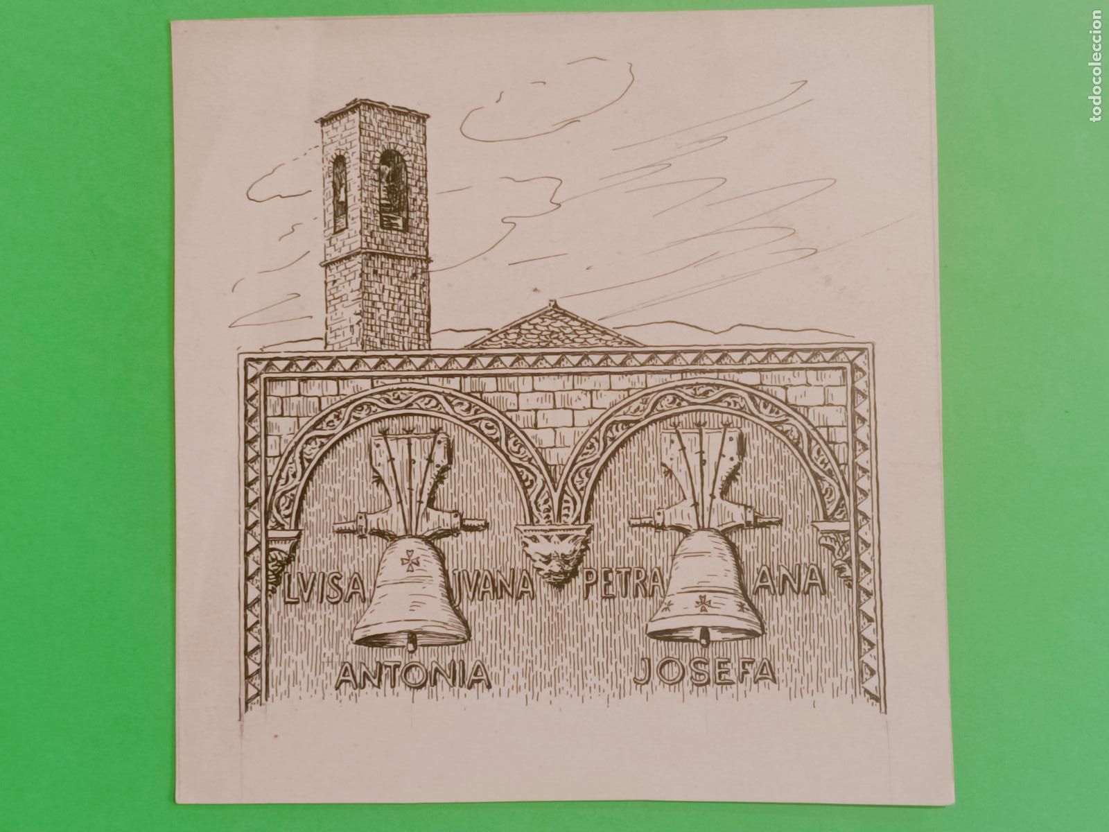 Art: IGLESIA DIBUJO A TINTA