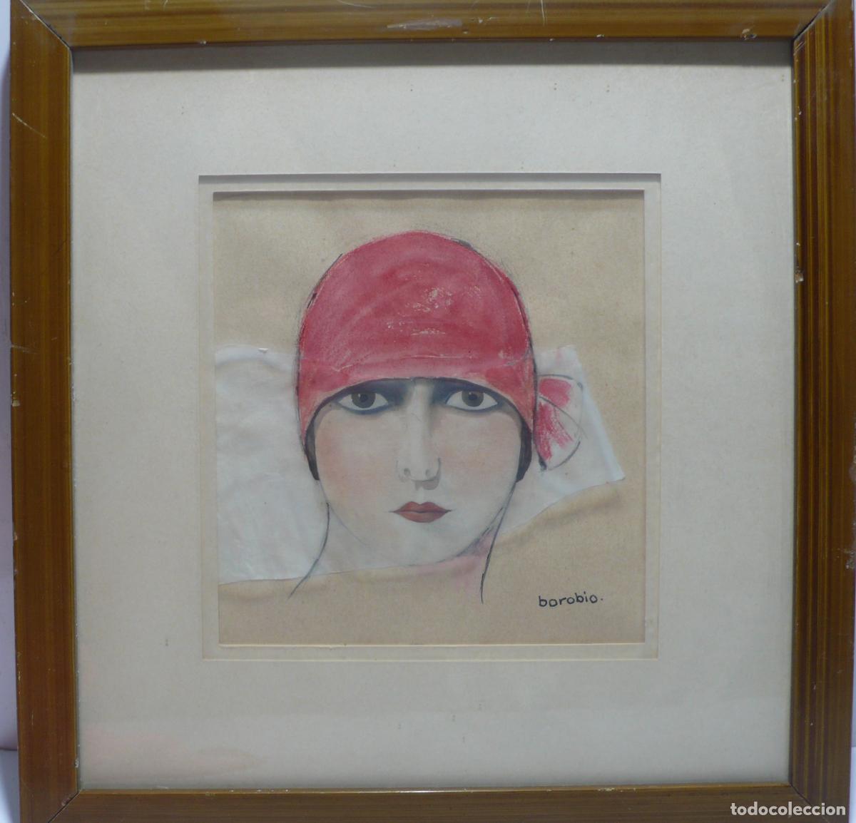 Arte: DIBUJO DE MUJER LAPICERO - Foto 1