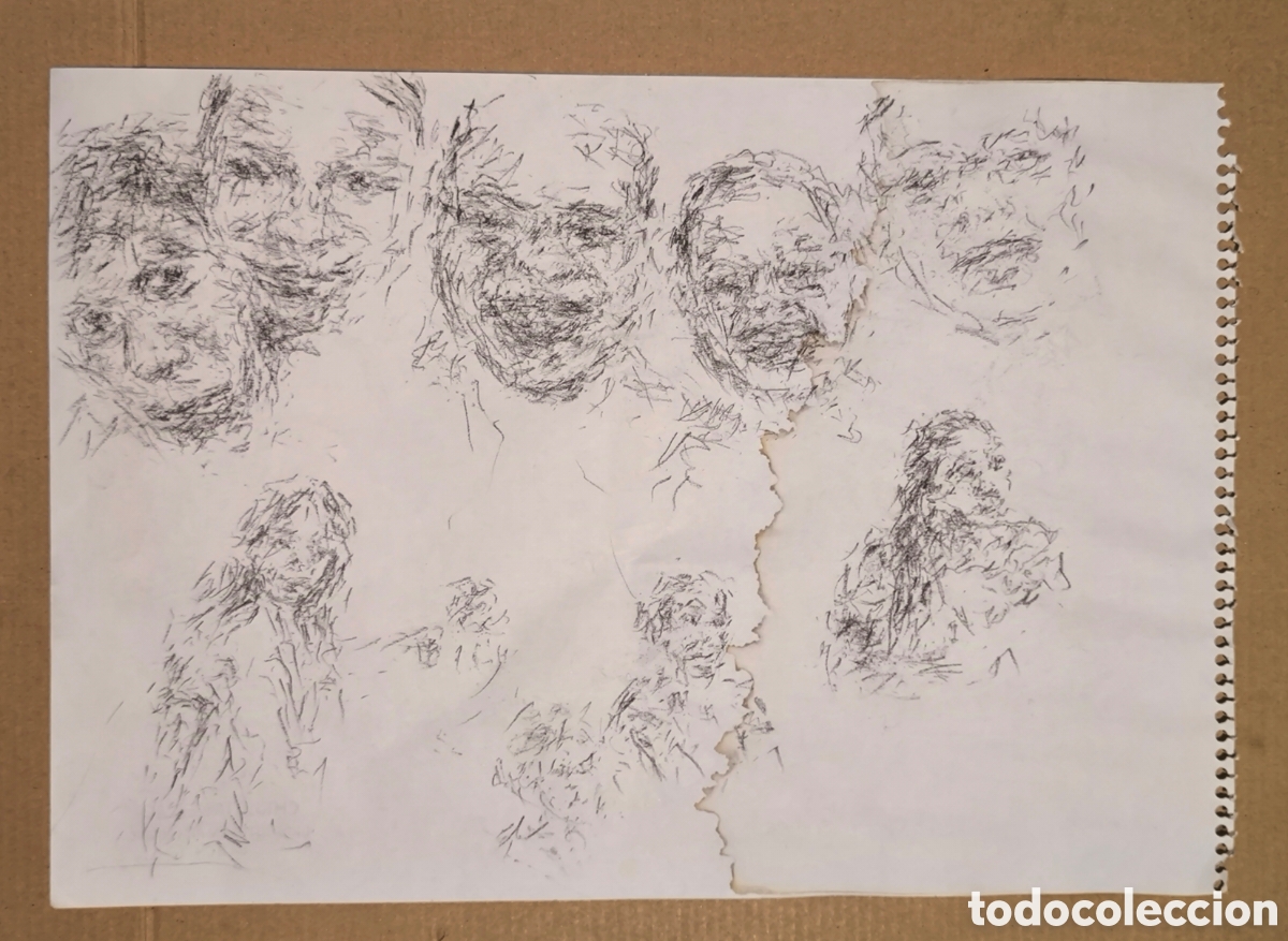 Arte: Boceto (rostros ) expresionismo - Foto 1