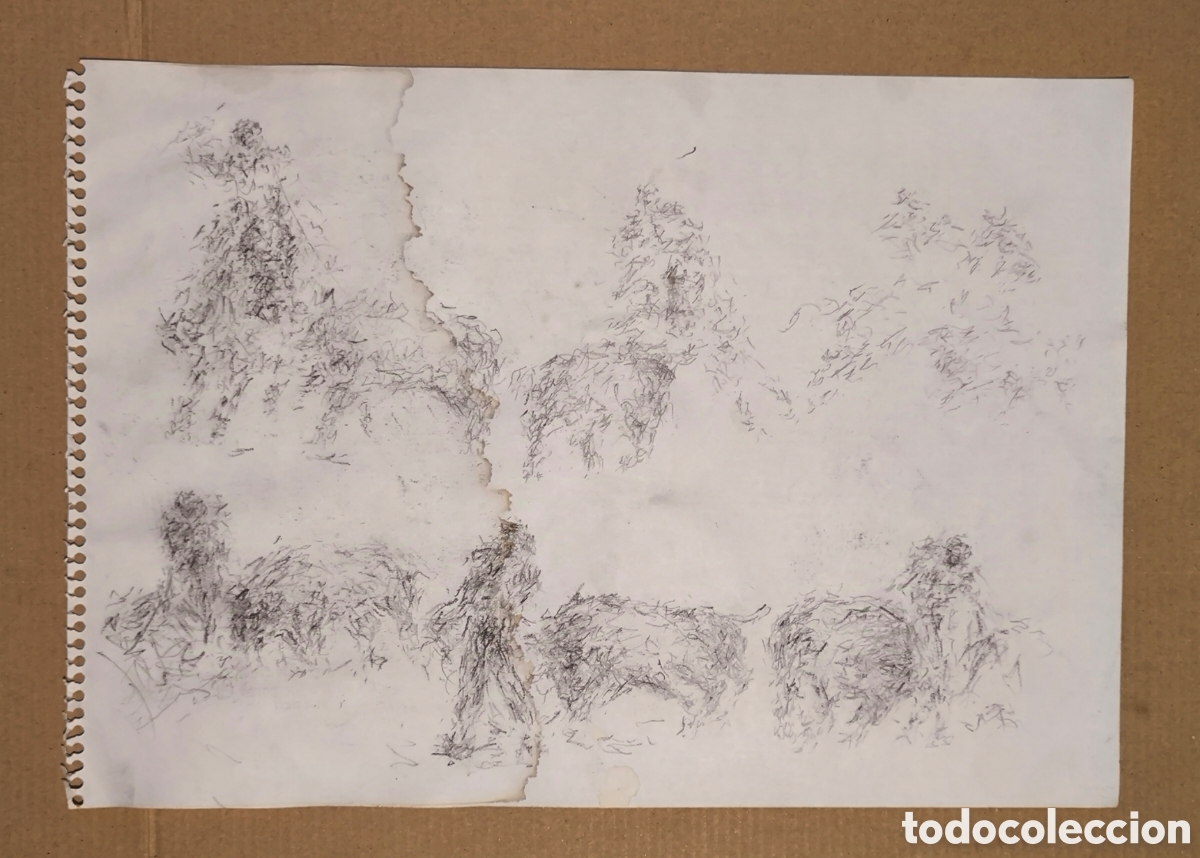 Arte: Boceto ( expresionismo ) original - Foto 1