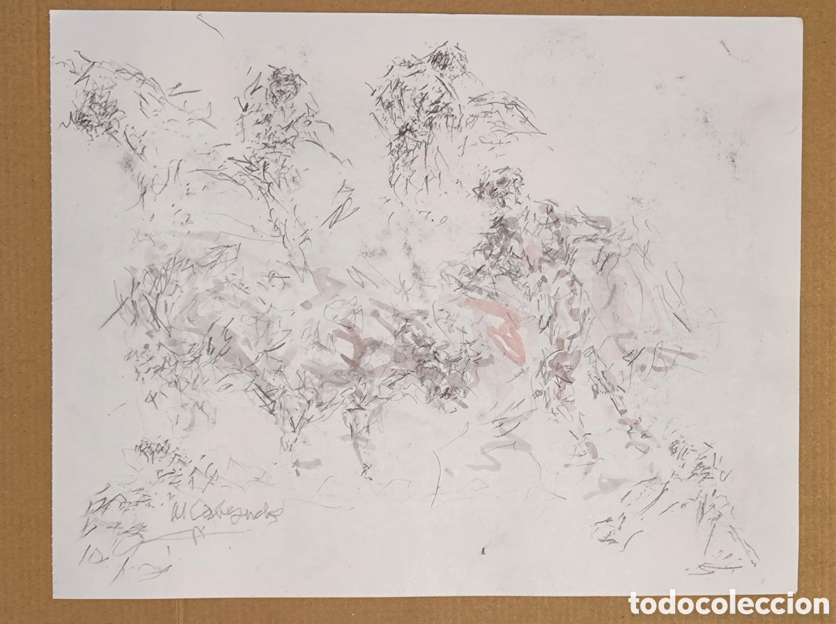 Arte: Boceto ( expresionismo ) original - Foto 1