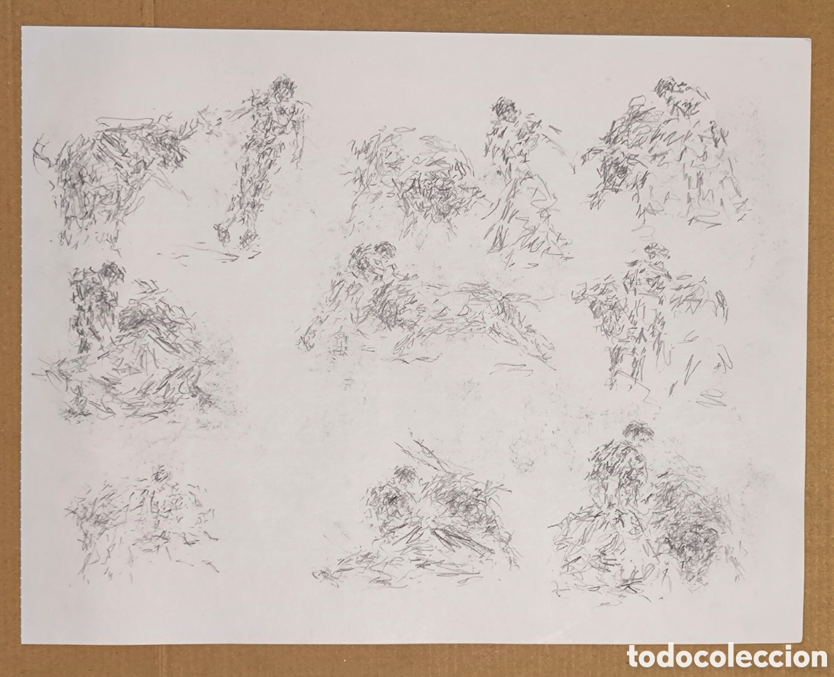 Arte: Boceto ( expresionismo ) original - Foto 2